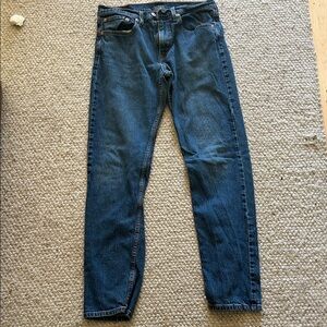 Levi's 502 Dark Blue Straight Jeans